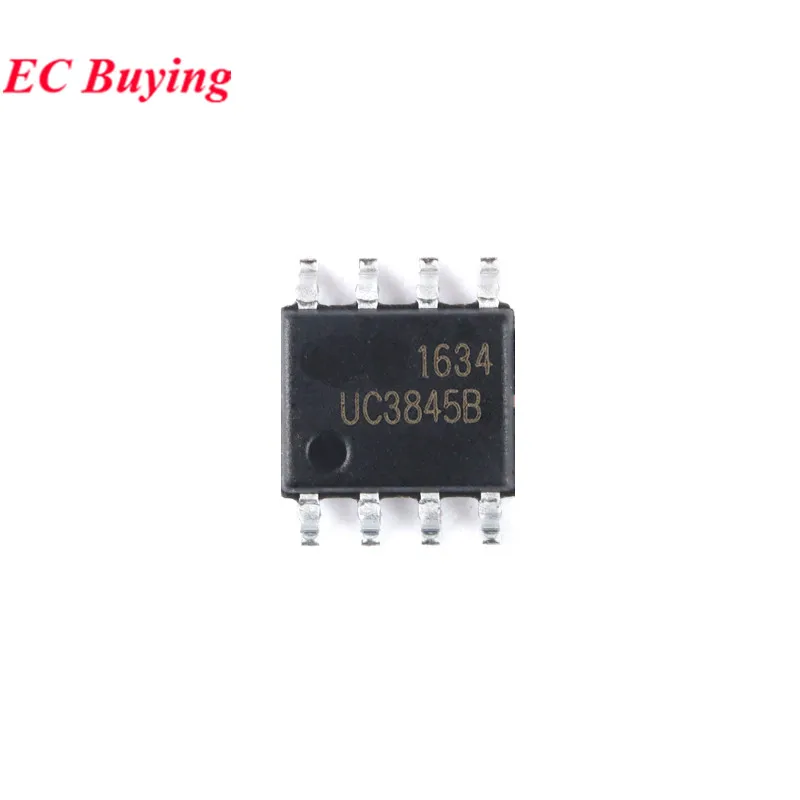Controlador de piezas sin conexión, convertidor de Chip IC, nuevo y Original, UC3845B SOP-8 UC3845 3845 3845B SOP8 PWM, 10 DC-DC/1 unidad - imagen 3