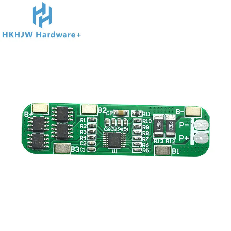 Placa de protección de batería de polímero de litio 18650 de 14,8 V 4 Series, 16,8 V, antisobrecarga, sobredescarga 12A, límite de corriente - imagen 5