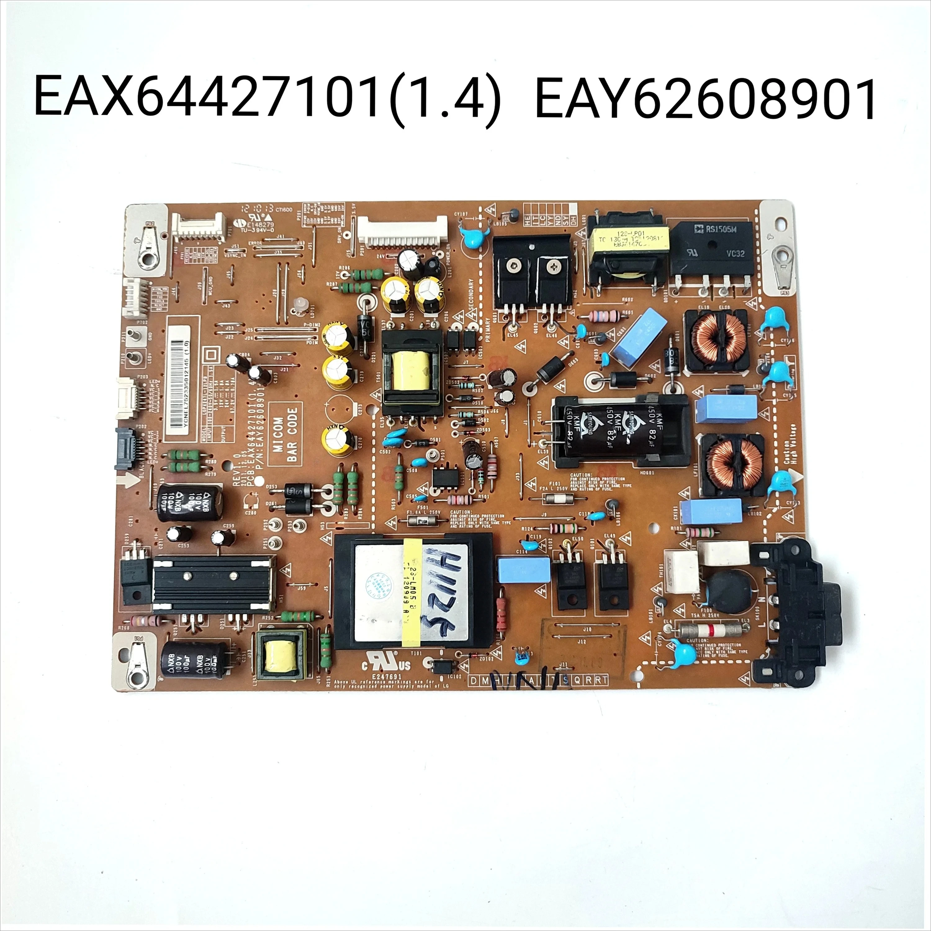 Placa de fuente de alimentación EAX64427101 (1,4), EAY62608901 REV 1,0 para 42LS4100, 42LM5800-UC, 42LM6200-UE, 42LS5700, 42LS570S, 42LM620S, 42LM620T
