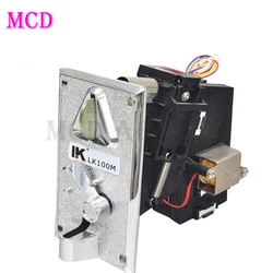 Panel de aleación de Arcade LK 100M, aceptador de monedas, tamaño de moneda programable, máquina expendedora de canje de juegos Arcade