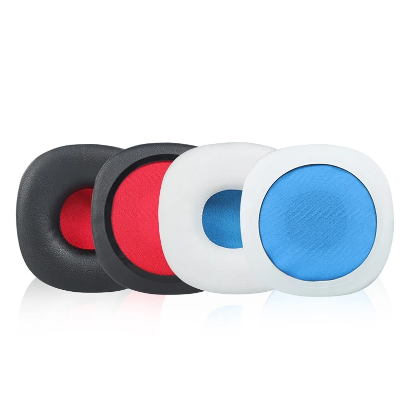 Un conjunto de tres tapones para los oídos de color diferente