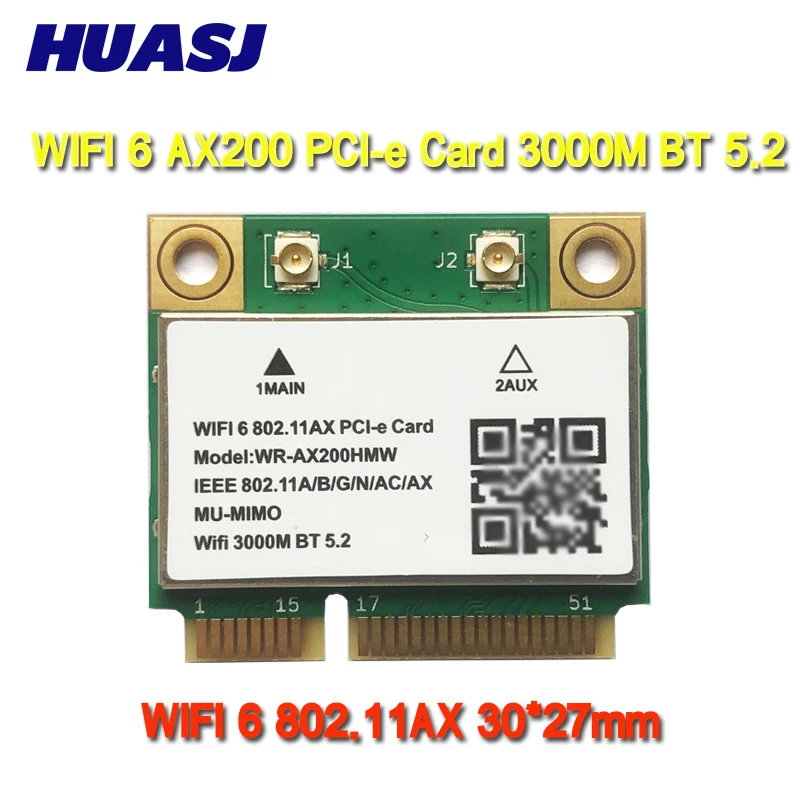 Adaptador WiFi 6E + Bluetooth 5.2 PCI-e – AX210/AX200/AX3000H - imagen 3