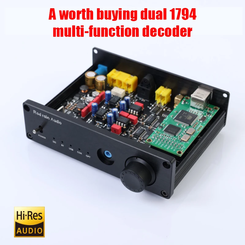 DAC Bluetooth 5.1 HiFi LDAC – Amplificador Auriculares PCM1794 QCC5125 - imagen 3