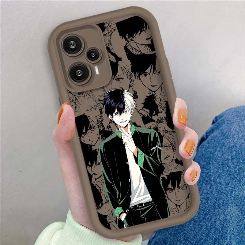Funda Sakura Haruka para Xiaomi Poco X3 X4 X5 X6 X7 C65 C75 M4 M5 M5S F6 F4 F5 Pro GT NFC caja de teléfono con escalera ocular - imagen 4