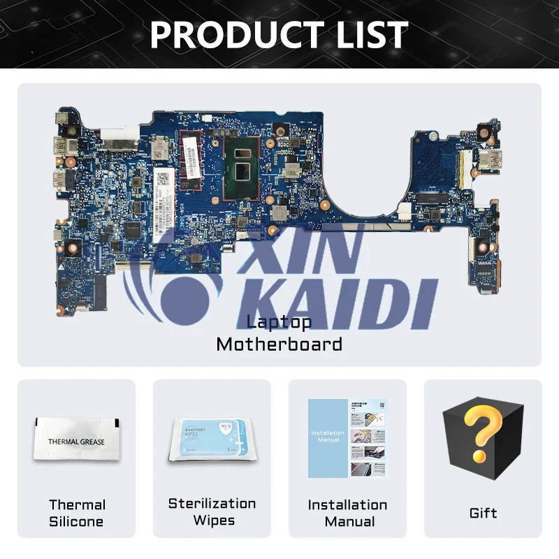 Para HP X360 1030 G2 placa base de computadora portátil 6050A2848001 i5-7th Gen con RAM 917922-601 L30419-601 placa base EliteBook 1030-G2 - imagen 2