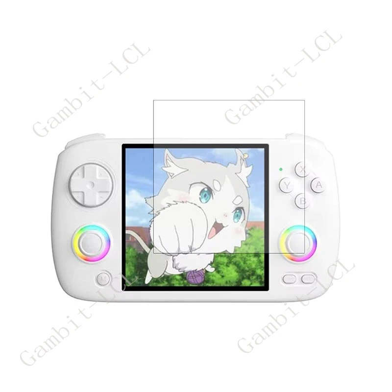 3 uds 9H HD vidrio templado para consola Anbernic RG CubeXX Coopreme RGCubeXX 3,95 "película protectora de pantalla de juegos - imagen 2