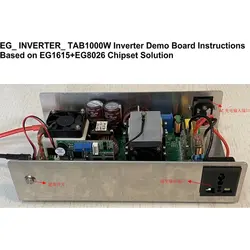 EG TAB1000W Placa Evaluación Inversor Bidireccional para Sistemas Energéticos