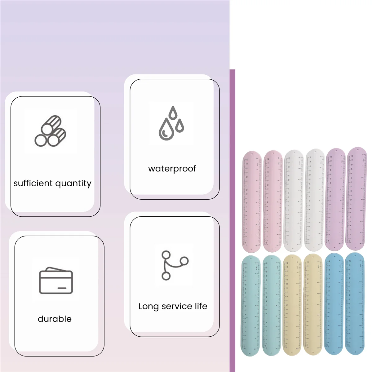 Pulsera de recordatorio de icono súper caliente, Bloc de notas de muñeca portátil reutilizable, pulsera borrable impermeable grabable para N