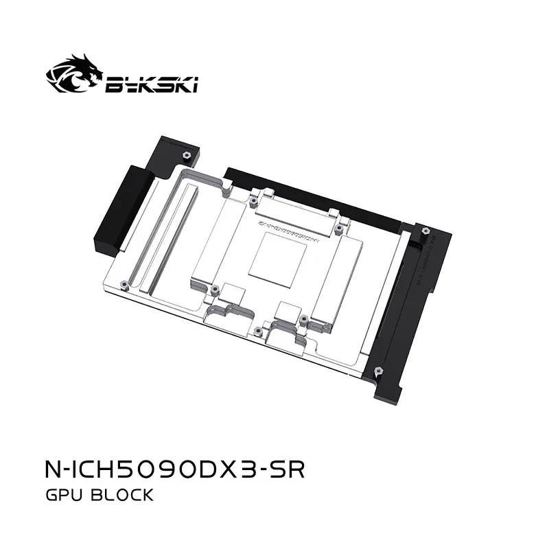 Bykski bloque GPU totalmente metálico para INNO3D RTX5090 D/IHILL X3 tarjeta gráfica PC refrigeración radiador de cobre/cubierta completa N-ICH5090DX3-SR - imagen 5
