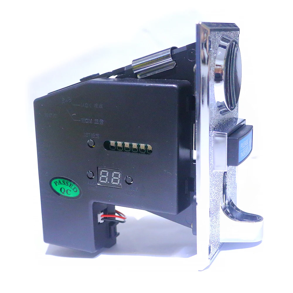 Mecanismo Toknes de juego aceptador de monedas múltiples con Cable de 4 pines para grúa de garra Neo Geo Arcade Slto máquina expendedora piezas de Pinball - imagen 3