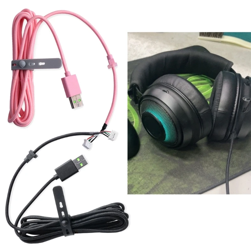 Cable de repuesto para auriculares razer Kraken/7,1 V2 K1KF