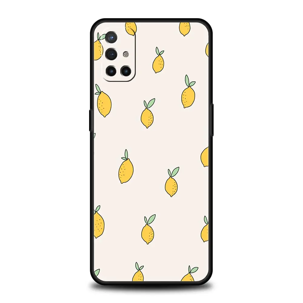 Funda de silicona para teléfono OnePlus 10 9 Pro 9T 9R 9RT 8T 8 7 6T 7T Nord 2 CE 5G N200 N10 N100 cubierta protectora Mediterranean Lemon - imagen 3