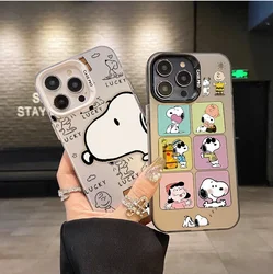 Cartoon Cute Snoopy Case For Huawei Honor X6B X7B X9B X7A X8A X9A X9 Magic 7 Lite 400 200 Pro 90 Lite Mate 50 Pro Matte Cover