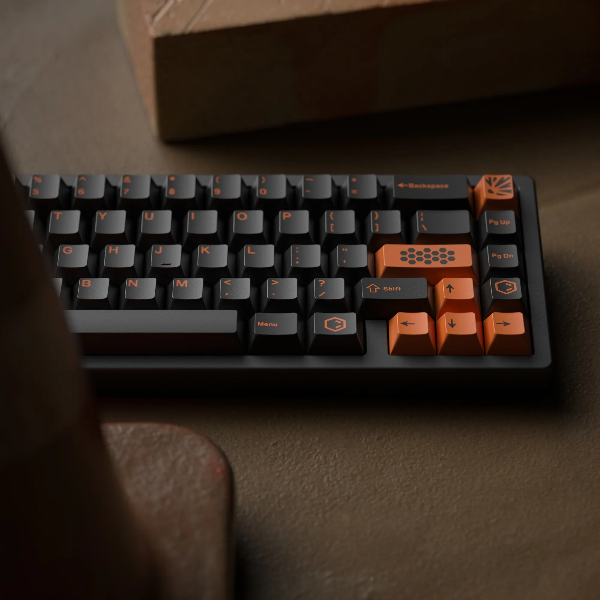 GMK-Juego de teclas de carbono para teclado mecánico, tapas de tecla de sublimación de tinte PBT, perfil de cereza, 64, 68, 75, 84, 980, 87, Filco104, 1 Juego - imagen 4