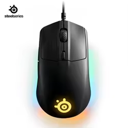 SteelSeries Rival 3 Ratón Gaming con Sensor Óptico TrueMove Core RGB
