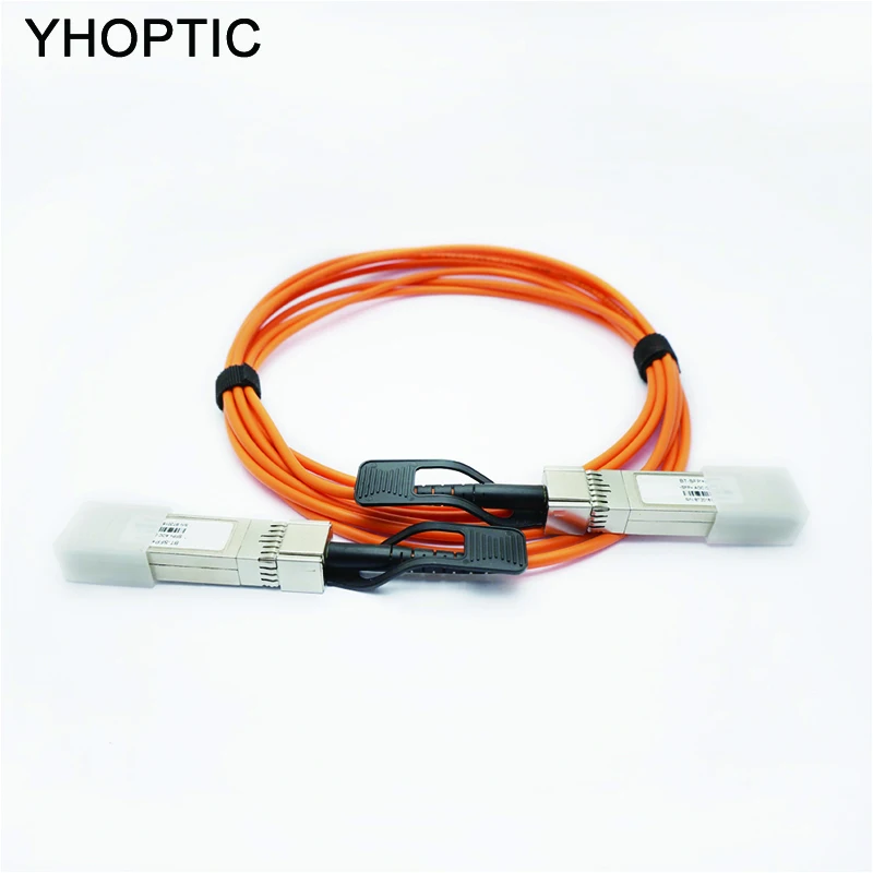 Cable AOC de 10GB, SFP OM2 3/5/7/10/20M, 10GB, Cable SFP óptico activo ASE (AOC) para Cisco,MikroTik,Ubiquiti, Etc. Interruptor de fibra óptica - imagen 4