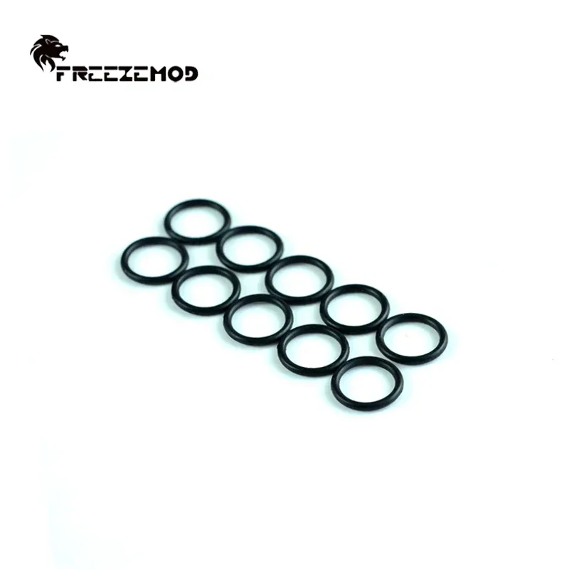 Anillo de sellado incorporado de refrigeración por agua para instalación de tuberías duras OD14mm, anillo de goma de repuesto negro 10 unids/pack, MFQ-L1719 - imagen 3