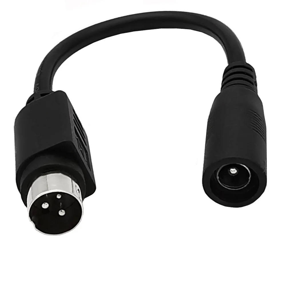 DC hembra 5,5*2,1mm a macho 3pin 4 Pin Cable plomo para SATO TG-5011-19V-ES solo un cable de 4 pines para TV LCD VCR CABLE de fuente de alimentación - imagen 5