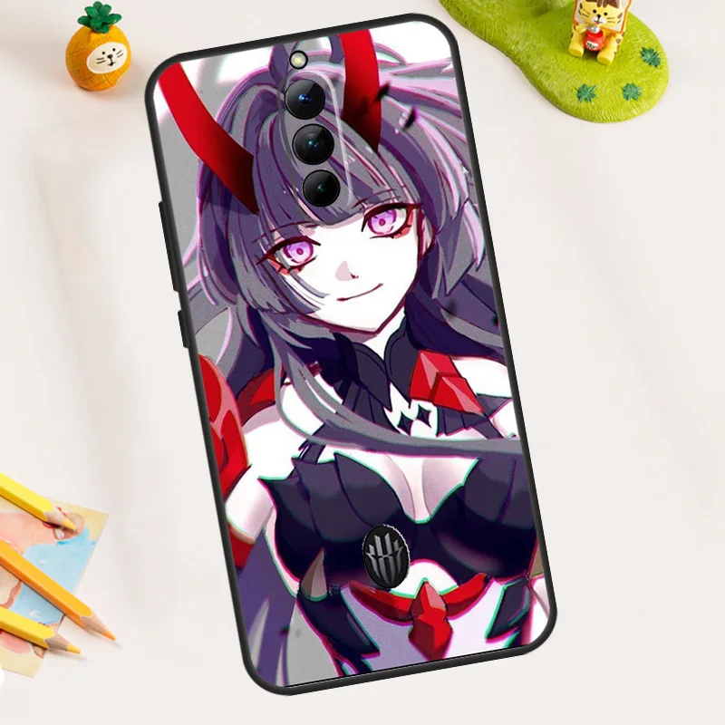 Herrscher-funda de Thunder Honkai Impact 3 para móvil, carcasa para ZTE Nubia Red Magic 8S Pro 9 Pro Plus RedMagic 8 Pro 7 7S 6 6S Pro 5S 5G 6R - imagen 3