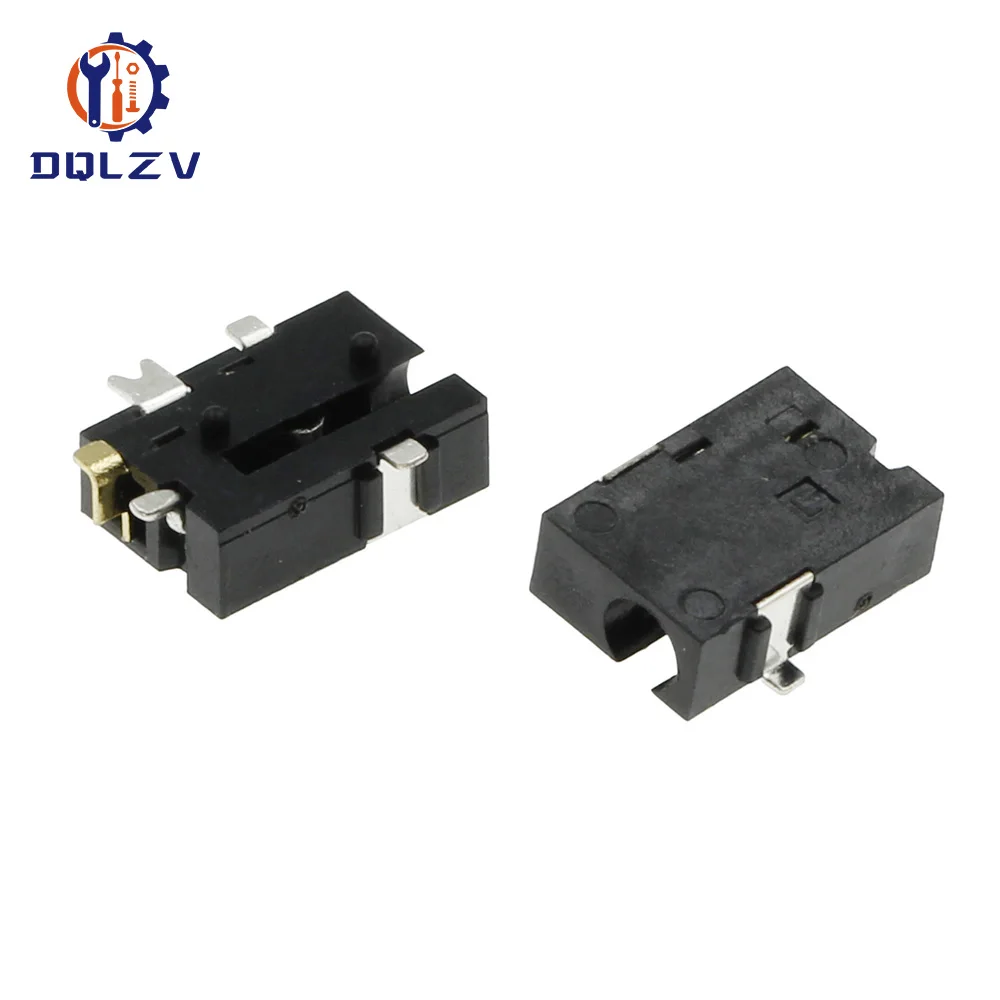 Toma de corriente DC DC-056 DC056 2,5-0,7 MM 2,5x0,7 MM SMD SMT 5PINS Tablet toma de corriente conector hembra soldadura ROHS - imagen 4