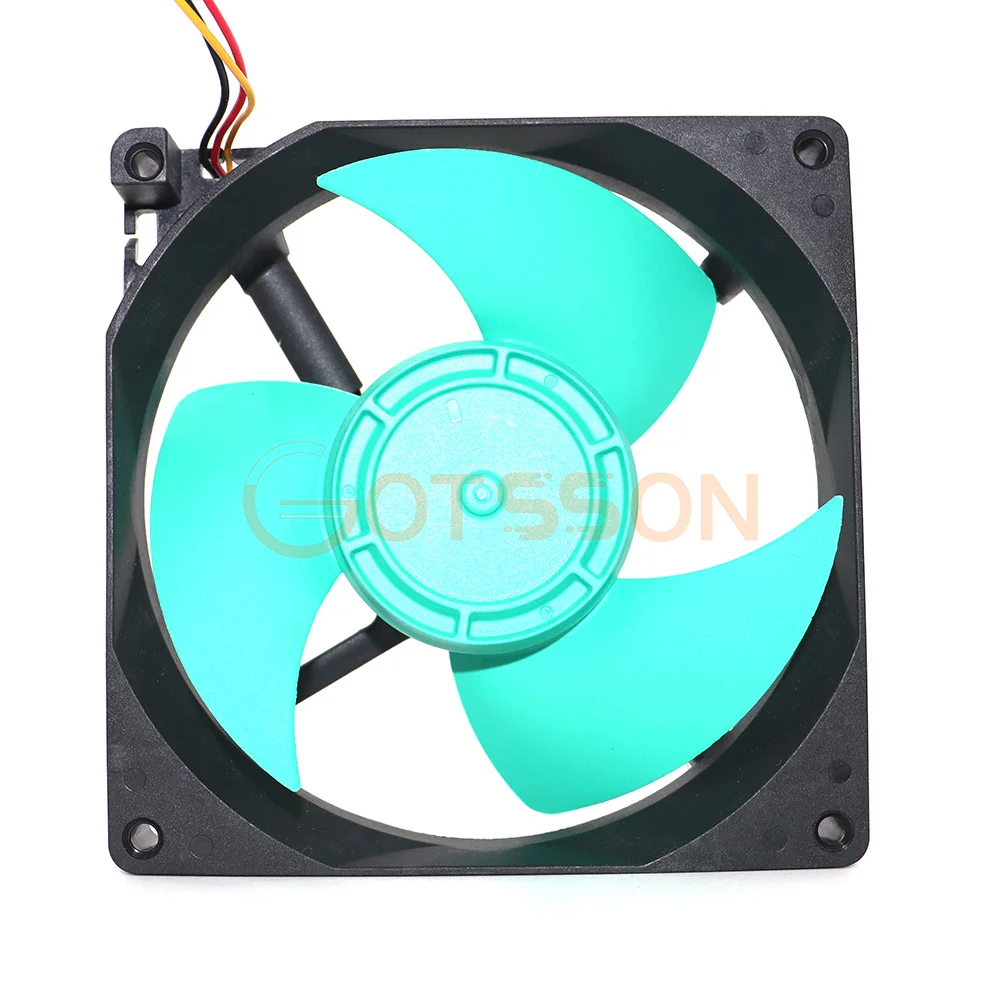 Nuevo para NMB-MAT FBA12J15V DC15V 0.28A 12,5 CM ventilador de refrigeración de refrigerador de tres cables - imagen 2