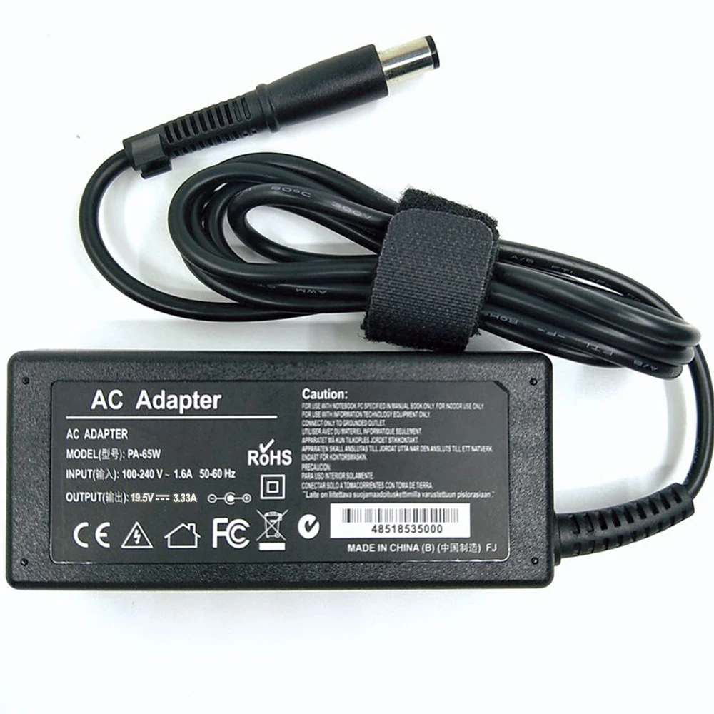 Cargador de ordenador portátil de 19,5 V, 3,33a, 7,4x5,0mm para HP 24-g000 24-g100 24-g200 AIO EliteDesk 705 800 G1 G2 G3, adaptador de CA de escritorio - imagen 3