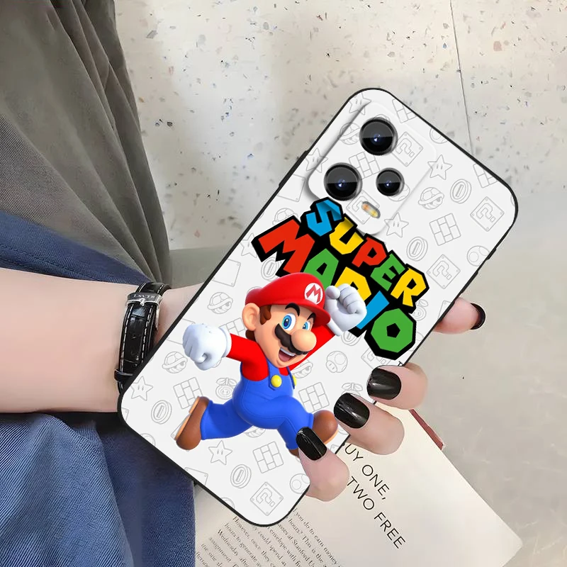 Funda de teléfono de TPU negra para Xiaomi Redmi Note 13, 12R, 12S, Turbo 11, 11T, 11S, 10, 10S Pro Plus, 5G - imagen 4