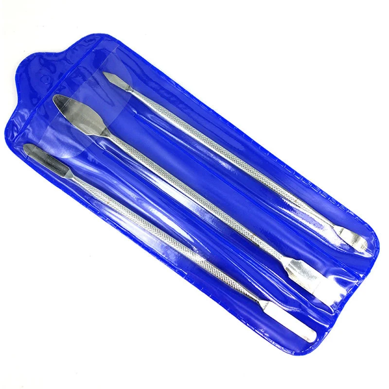 Kit de herramientas de mano con palanca de apertura de reparación, hoja para teléfono inteligente, tableta, PC, Spudger de Metal, juego de herramientas de desmontaje para IPhone/IPad/tableta, 3 uds. - imagen 2