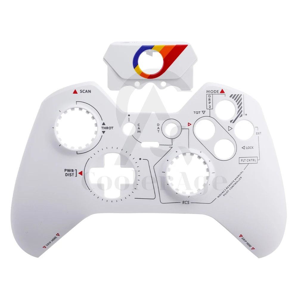 Para Xbox One Elite Series 1 carcasa de controlador juego completo estrella carcasa trasera delantera LT RT LB RB cubierta de botón de disparo pieza de reparación - imagen 5