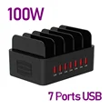 100W 7 Ports USB