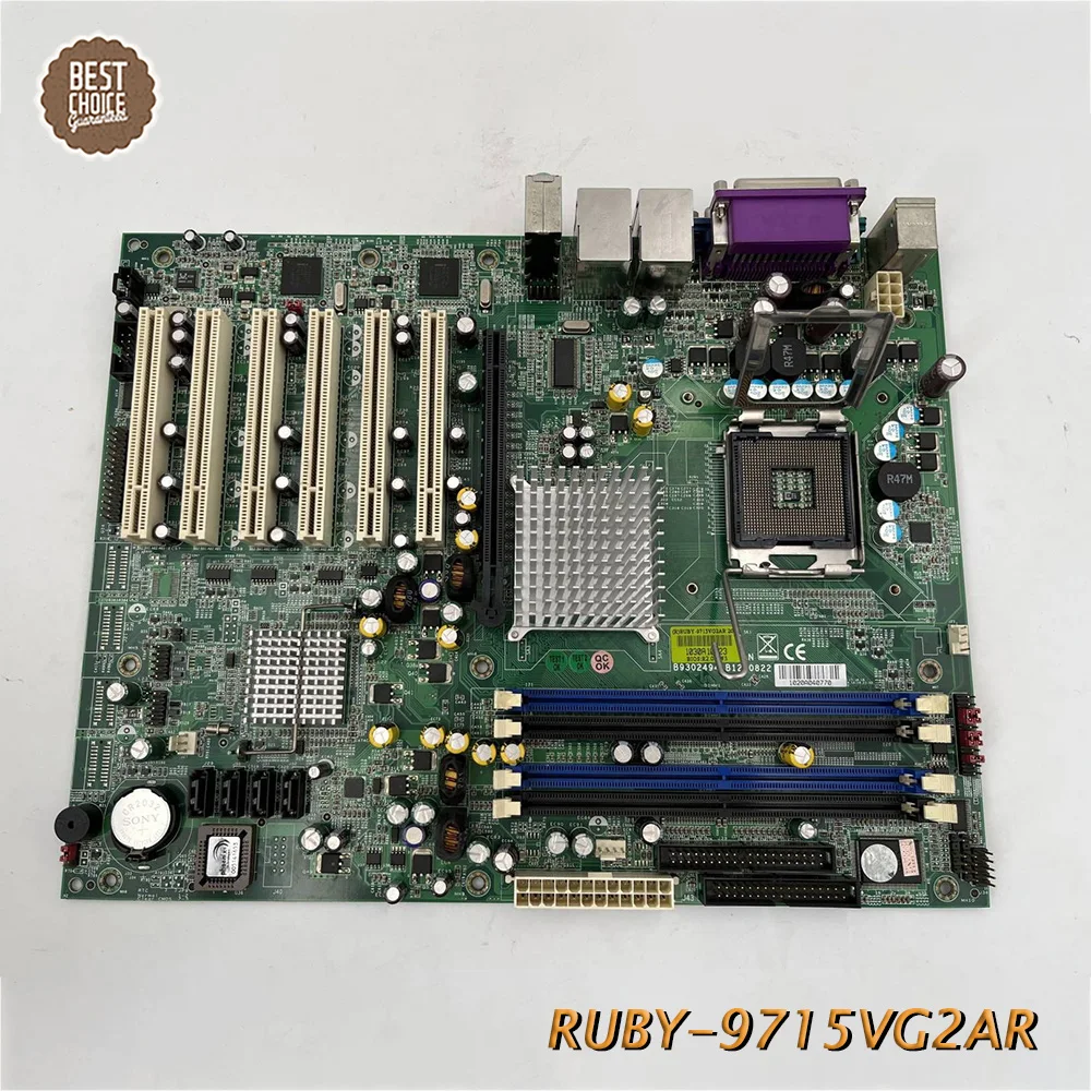 B9302492AB1270820 LGA 775 Placa base de control industrial RUBY-9715VG2AR - imagen 2