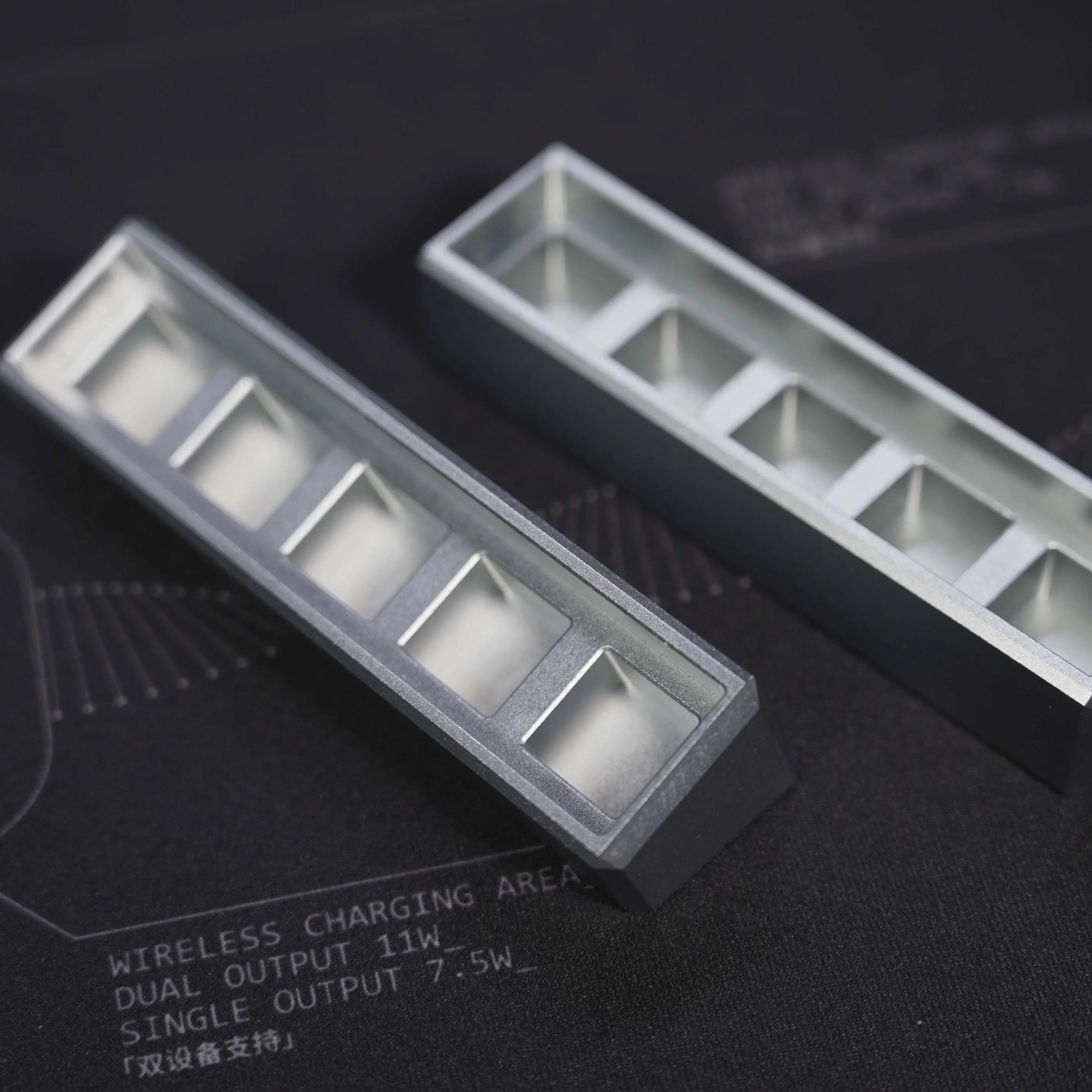 Caja de almacenamiento de tapa de llave de aleación de aluminio, estuche de Metal para teclado mecánico, bandeja de almacenamiento de cobre, adornos de escritorio - imagen 5