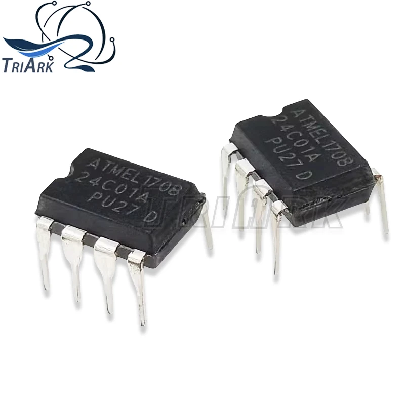 Chip IC DIP 24C01 24C02 24C04 24C08, 10 piezas, nuevo, 24C16 24C32 24C64 24C128 24C256 24C512 DIP-8, Stock al por mayor