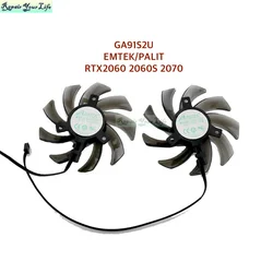 Ventilador GPU de 4 pines para Palit/EMTEK RTX 2060/2060S/2070