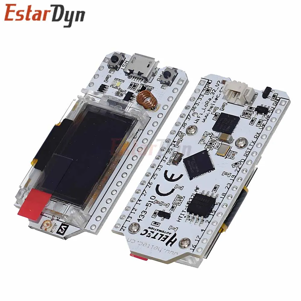 Placa de desarrollo SX1276 SX1278 LoRa ESP32, pantalla OLED de 0,96 pulgadas 868MHz/915MHz/433MHz, Kit WiFi Bluetooth para Arduino IoT - imagen 3