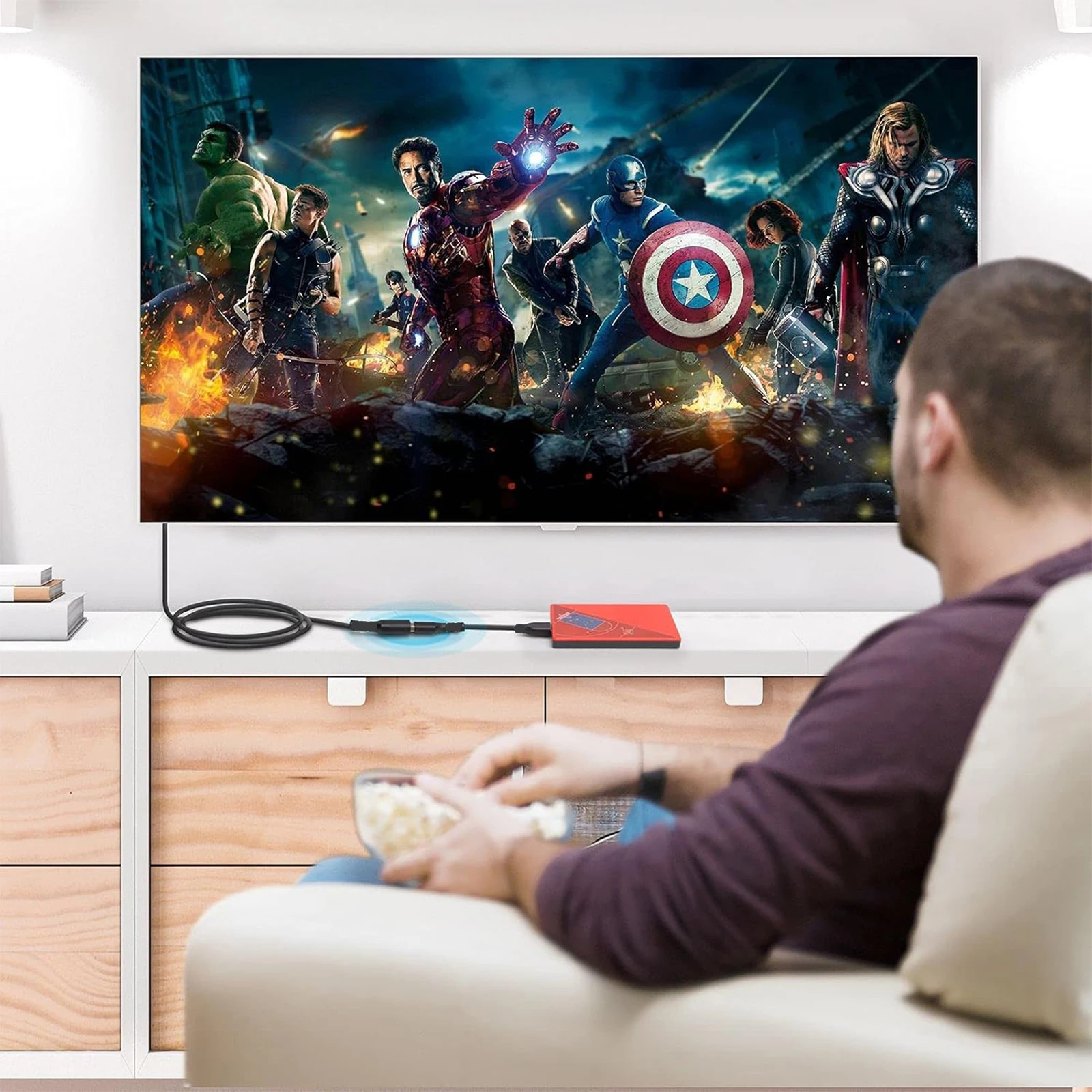 Cable de extensión USB2.0, Cable de extensión de sincronización de datos macho a hembra de 480mbps para ordenador portátil, PC, ratón para juegos, TV inteligente, disco duro PS4 - imagen 5