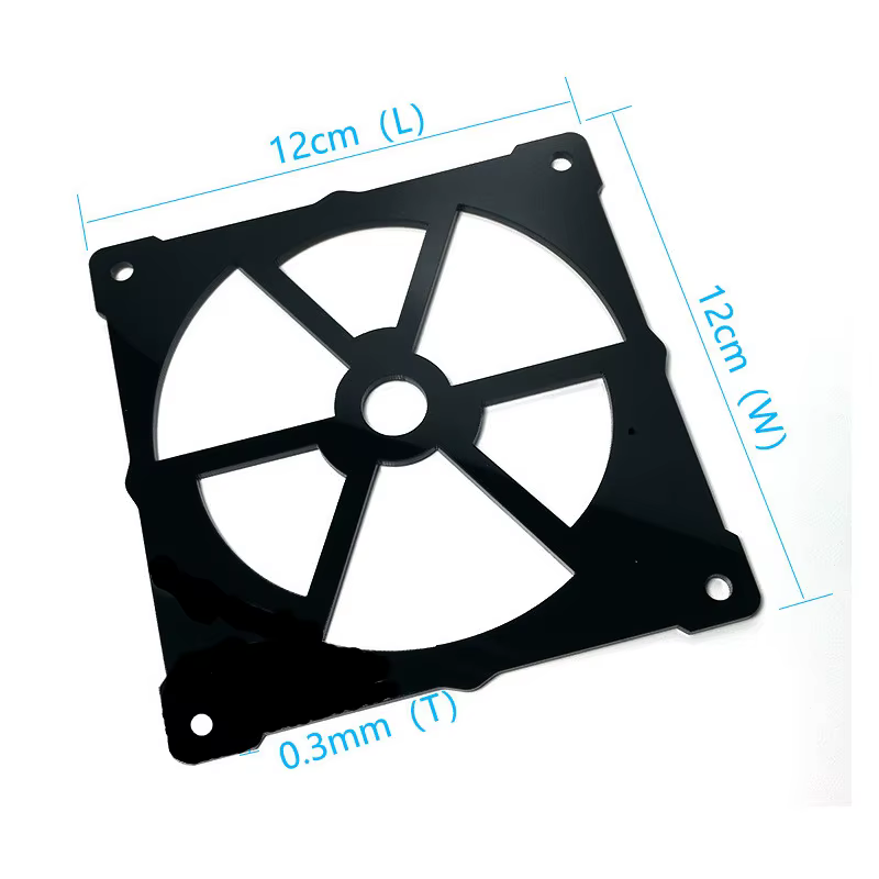 Ventilador 120mm – Cubierta Acrílica Protectora Refrigeración PC