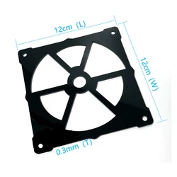 Ventilador 120mm – Cubierta Acrílica Protectora Refrigeración PC