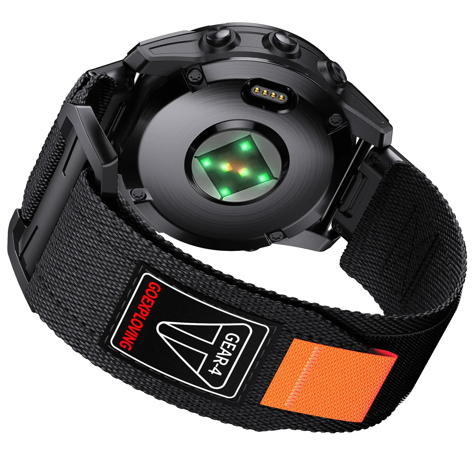 QuickFit-Correa de nailon trenzada para reloj Garmin Fenix 7X 6X Pro/Epix Pro Gen 2 51mm 47mm/Fenix5X 5XPlus Tactix 7 Pro, 26mm - imagen 3