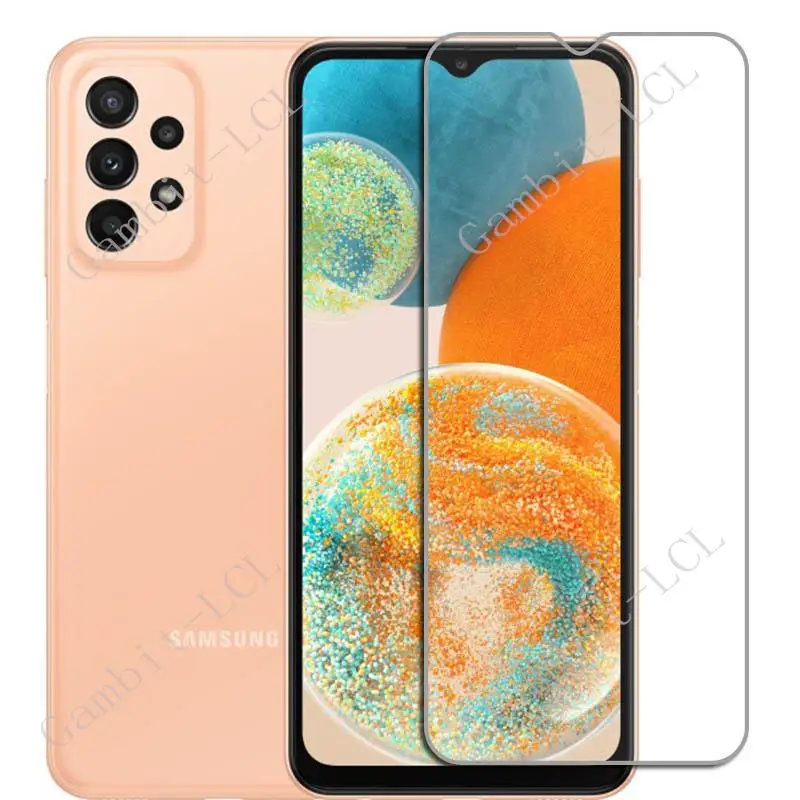 3 uds vidrio templado para Samsung Galaxy A23 5G protector en GalaxyA23 A 23 4G SM-A235F A236B 6,6 "película protectora de pantalla - imagen 2