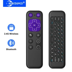Air Mouse con teclado Bluetooth y 2,4 GHz para Smart TV Box