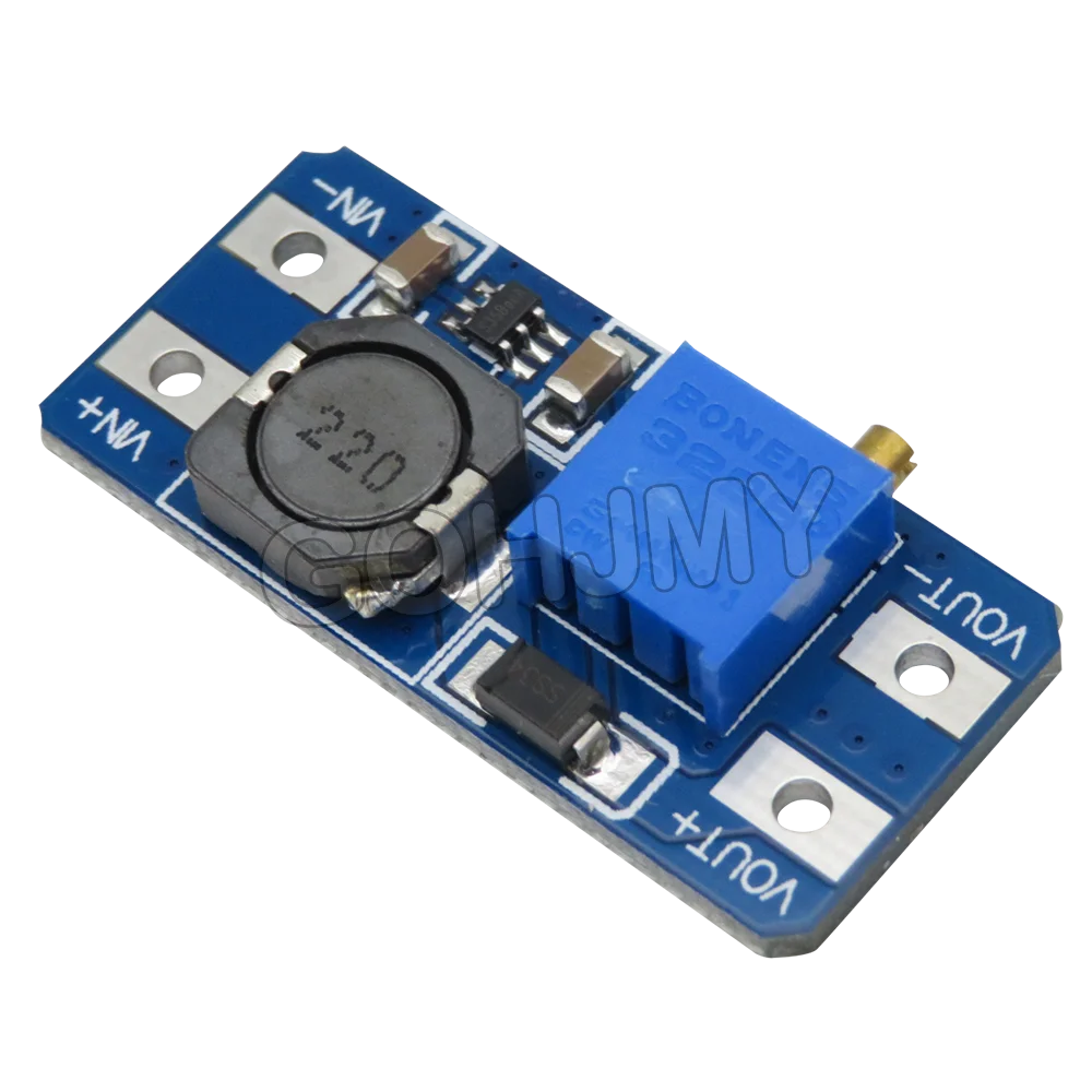 Módulo de cargador de batería de litio Micro USB TP4056 18650 5V 1A, placa de carga con protección + convertidor elevador de DC-DC MT3608 2A - imagen 3