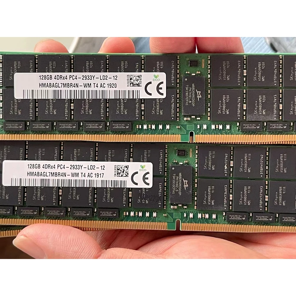 1 Uds 128GB 128G 4DRX4 DDR4 2933 PC4-2933Y REG ECC LRDIMM RAM para memoria SK Hynix HMABAGL7MBR4N-WM - imagen 4