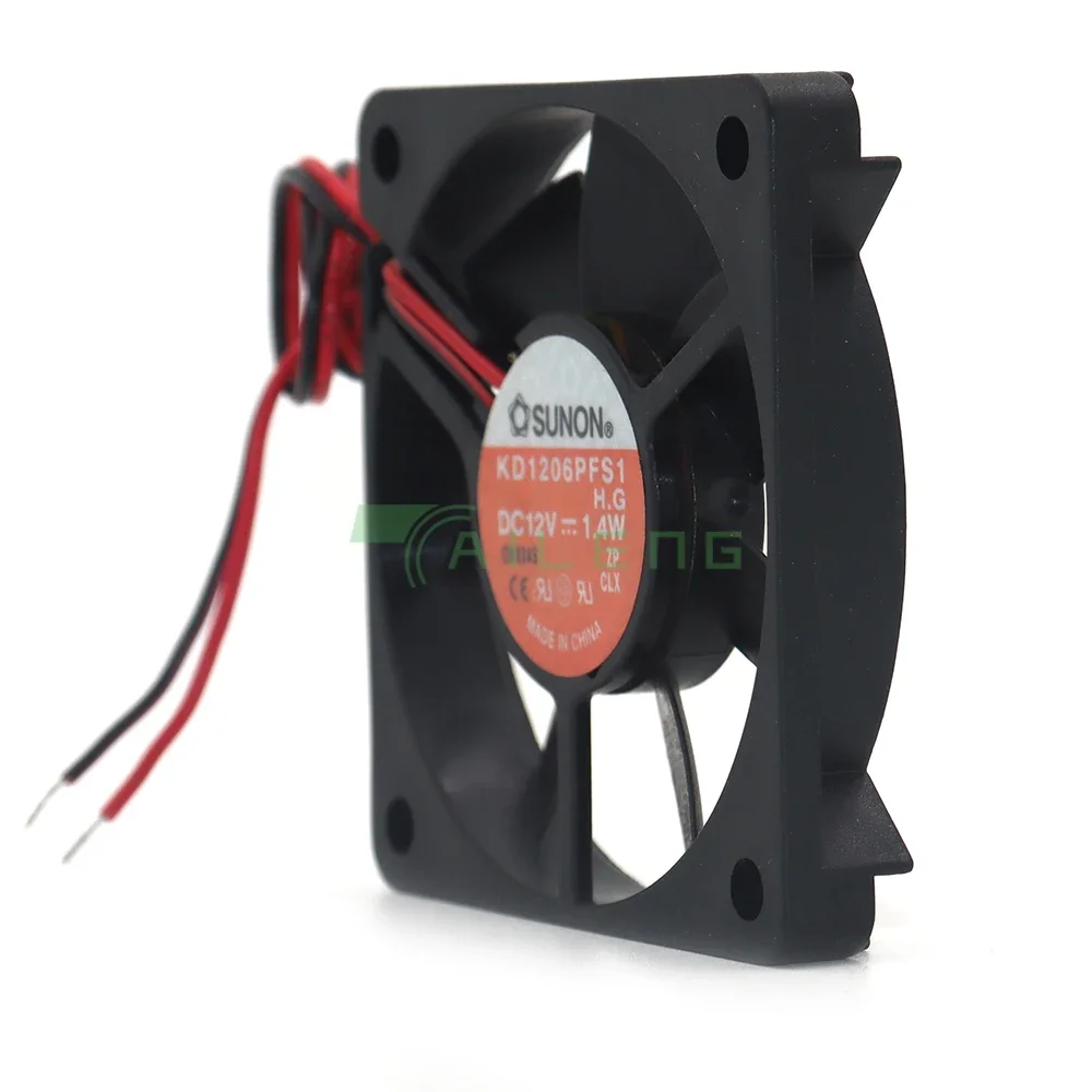 Nuevo para KD1206PFS1 H.G DC 12V 1,4 W 6CM enfriador 60MM 60*60*10MM ventilador de refrigeración - imagen 4