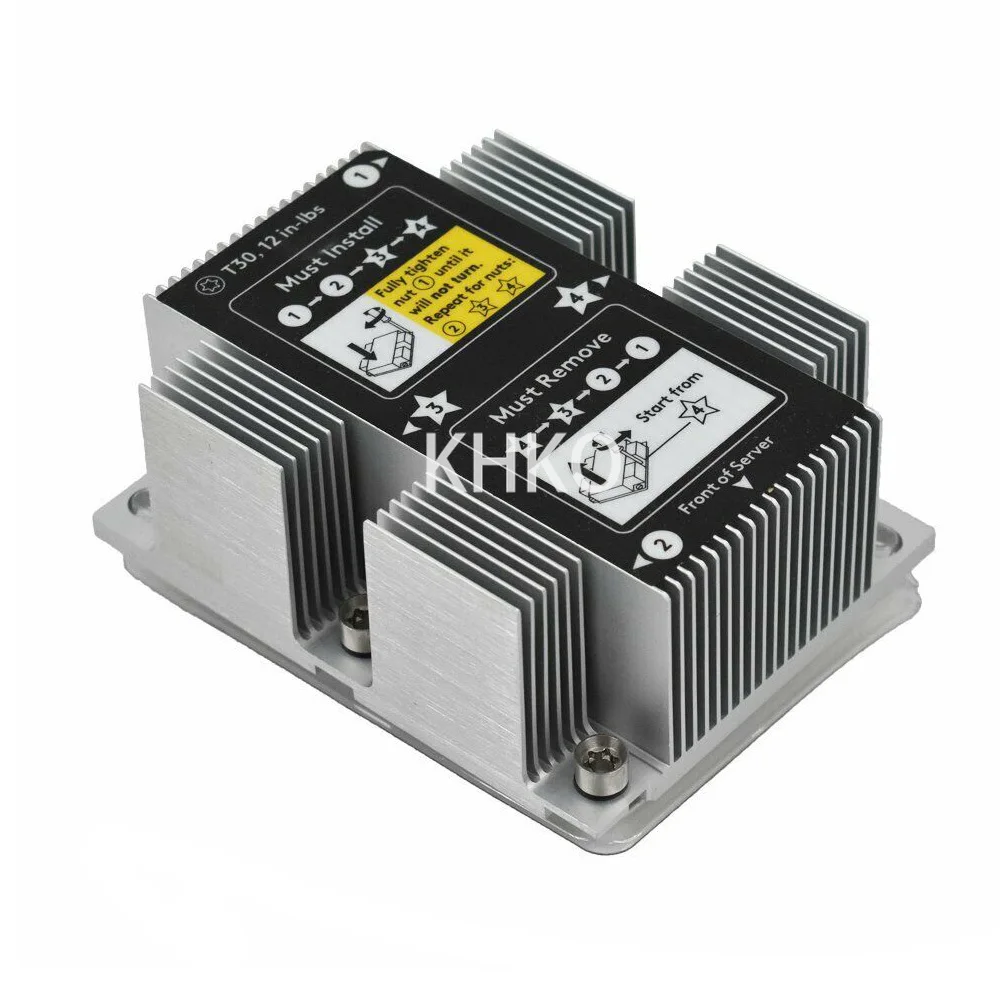 KHKO-ventilador de refrigeración para CPU, Kit de disipador térmico para servidor DL380 DL380p G10 Gen10, 875070-001, 870931-001