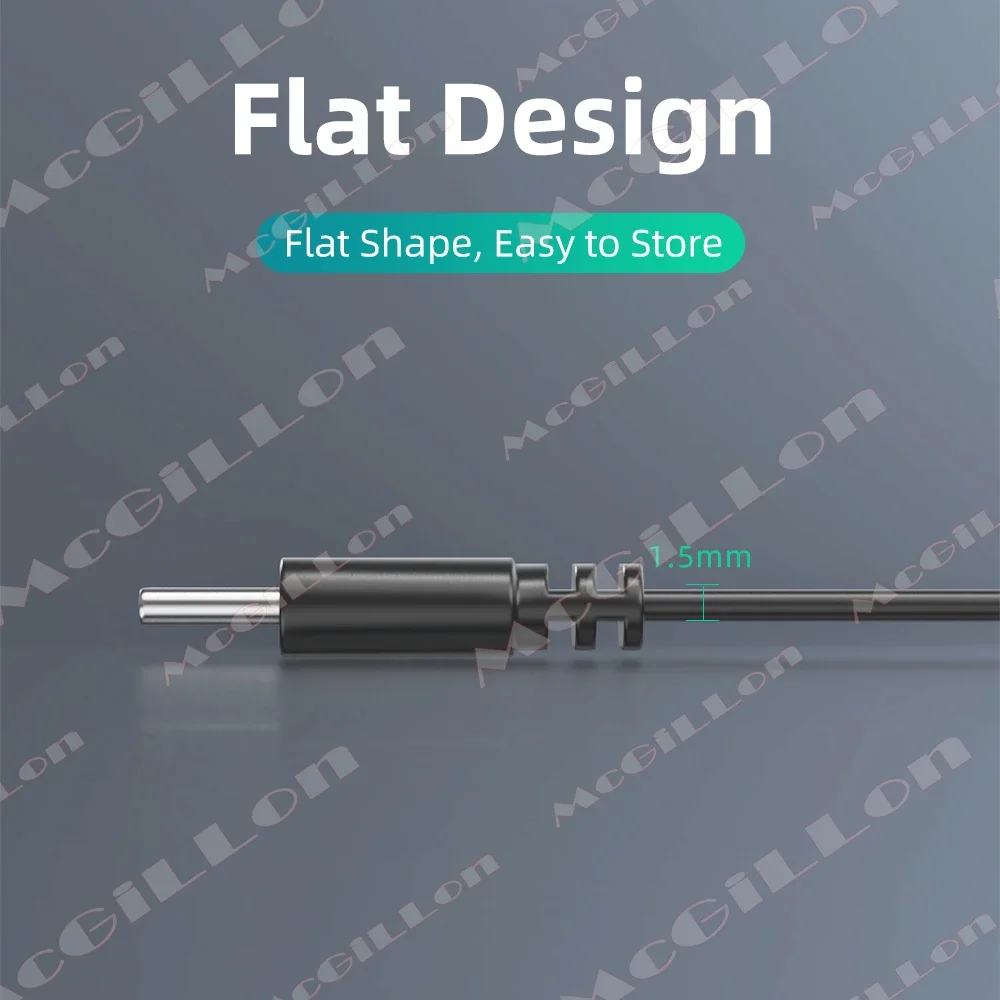 Cable plano flexible, recto, arriba, abajo, izquierdo y derecho, ángulo de 90 grados, USB macho a tipo C macho, Cable de carga y datos, 10CM, 30CM, 50CM - imagen 3