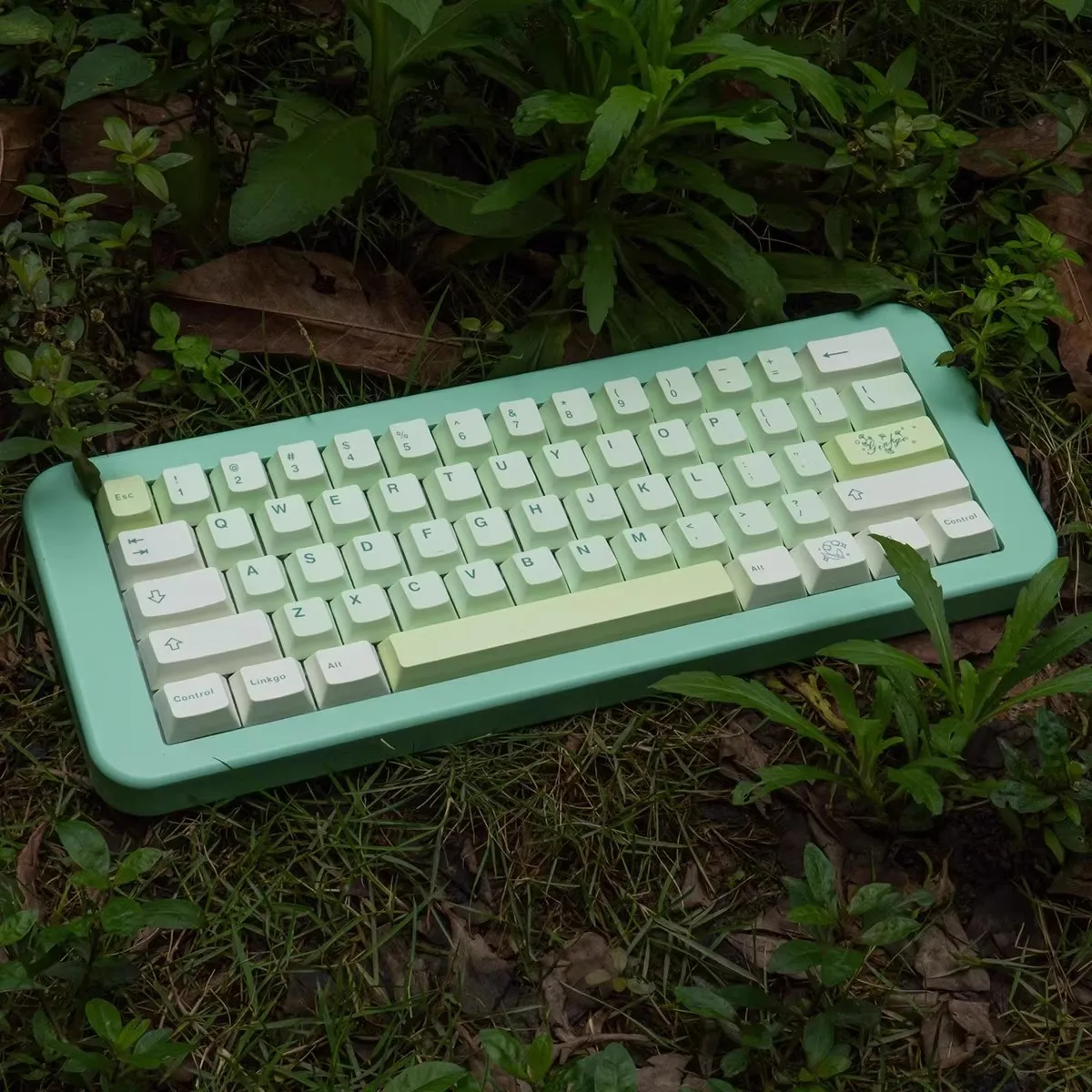 Teclas con tema de Ginkgo de 143 teclas para teclado mecánico, teclas personalizadas con perfil de cereza, teclas de sublimación DIY - imagen 5