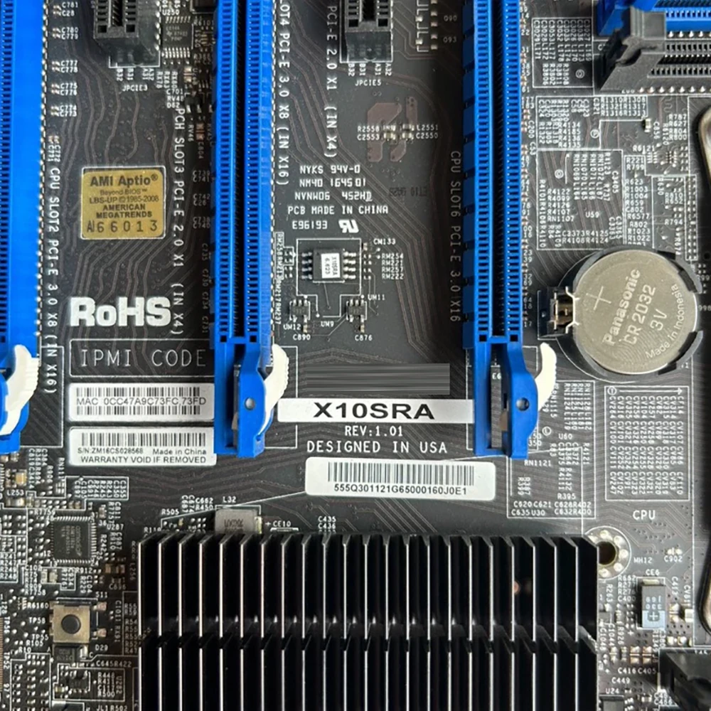 Para placa base de servidor de un solo canal Supermicro X10SRA X99 - imagen 4