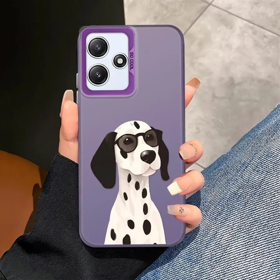 Funda trasera de teléfono para Xiaomi Redmi 12C A1 A2 Plus K60 9C 9T 10C 13C A5 14C lindo dálmata - imagen 3