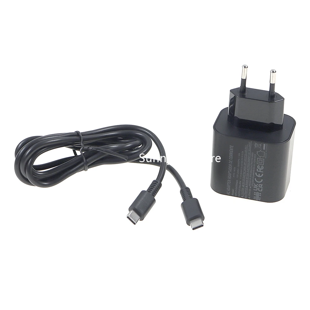 Cargador rápido de 60W CA para interruptor 2, fuente de alimentación tipo C, compatible con modo de TV, cargador de pared para consola, 1 ud. - imagen 3